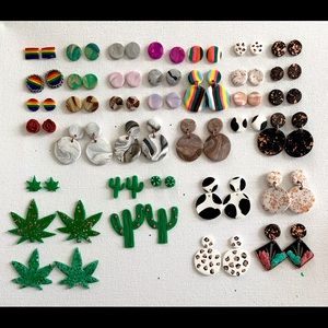 Clay Earrings